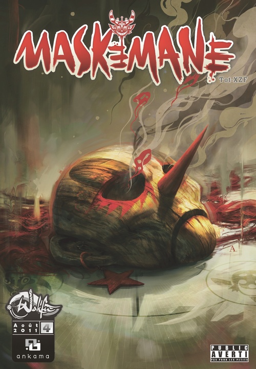 Couverture ebook de Maskemane - Tome 4, de Tot, Xzf