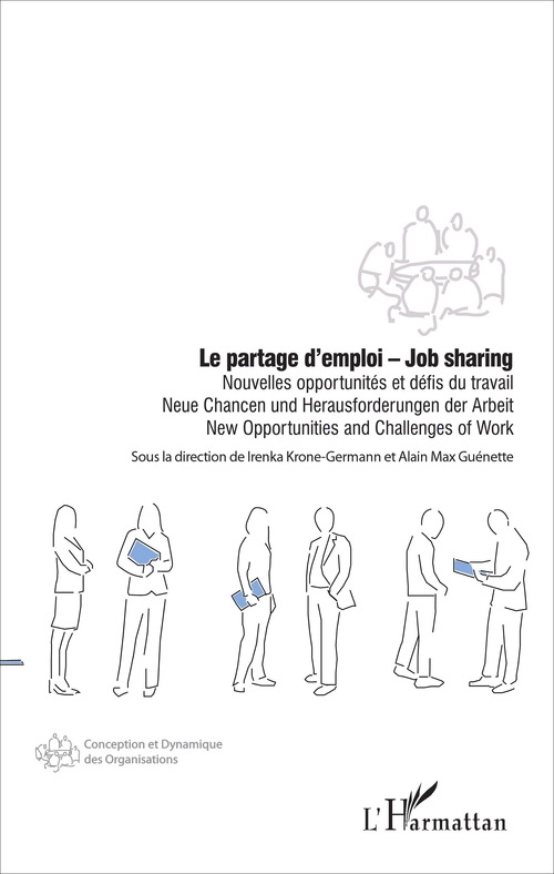 Couverture ebook de Le partage d'emploi - Job sharing, de Alain-max Guénette