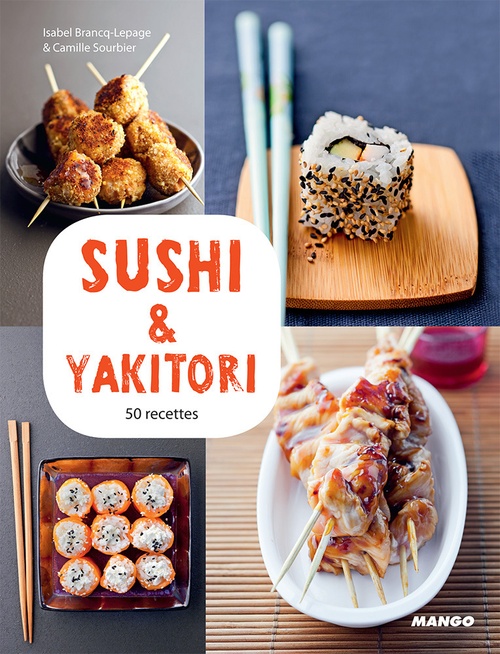 ebook cover of Sushi & yakitori, by Isabel Brancq-lepage
