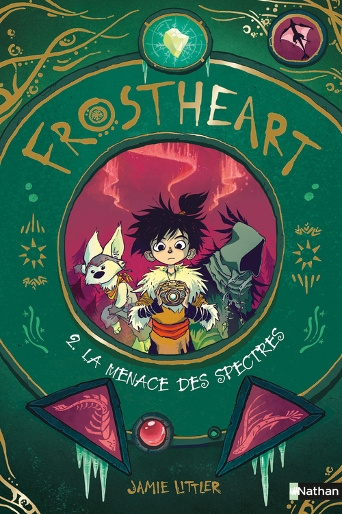 ebook cover of Frostheart - tome 2 La menace des spectres, by Jamie Littler