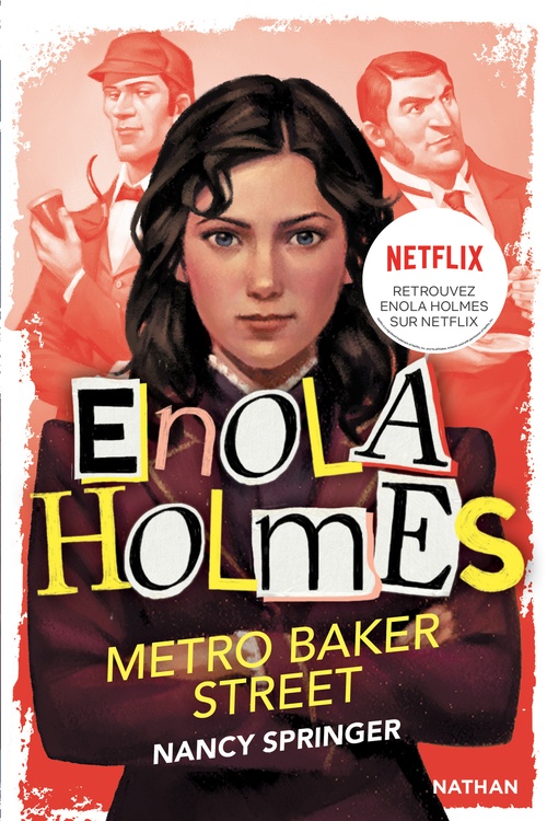 ebook cover of Les enquêtes d'Enola Holmes, tome 6 : Métro Baker Street, by Nancy Springer