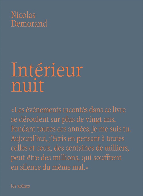 Couverture ebook de Intérieur nuit, de Nicolas Demorand