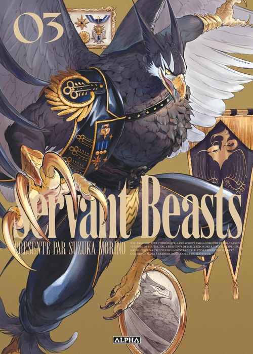 Couverture ebook de Servant beasts - Tome 3, de Suzuka Morino