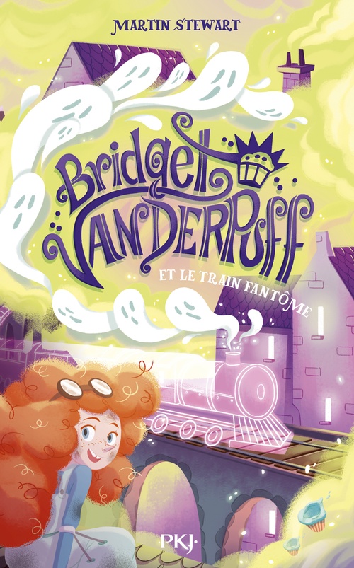 ebook cover of Bridget Vanderpuff - Tome 2 Bridget Vanderpuff et le Train fantôme, by Martin Stewart