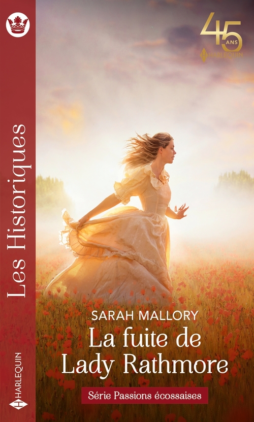 Couverture ebook de La fuite de Lady Rathmore, de Sarah Mallory