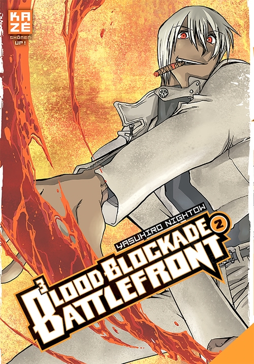 Couverture ebook de Blood Blockade Battlefront T02, de Yasuhiro Nightow