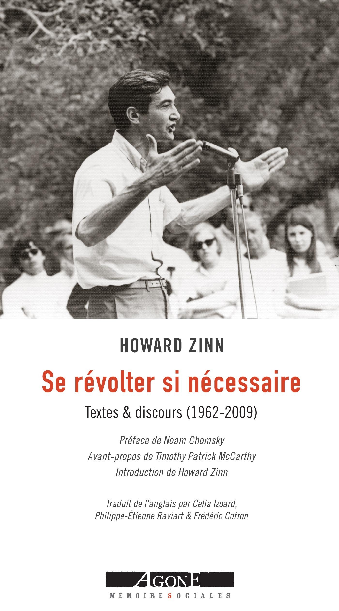 ebook cover of Se révolter si nécessaire, by Howard Zinn