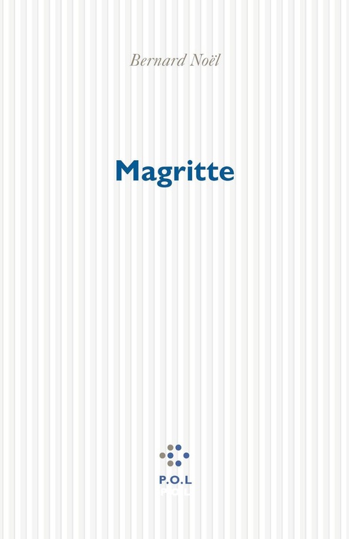 ebook cover of Magritte, by Bernard Noël