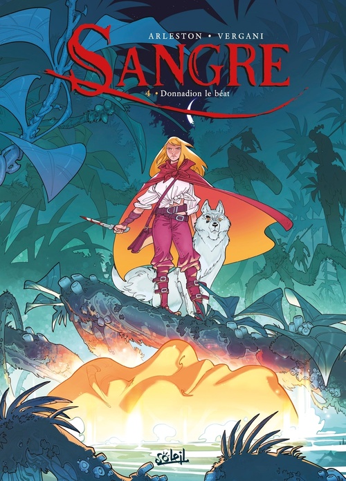 Couverture ebook de Sangre T04 - Donnadion le Béat, de Christophe Arleston