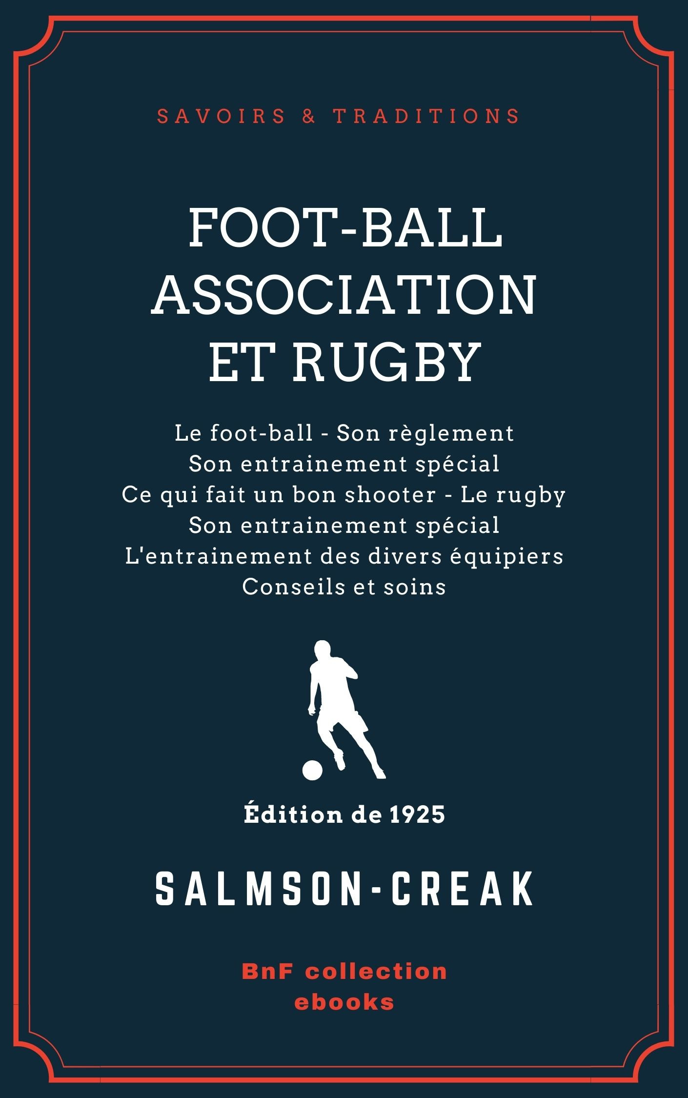 ebook cover of Foot-Ball Association et Rugby, by Salmson-Creak