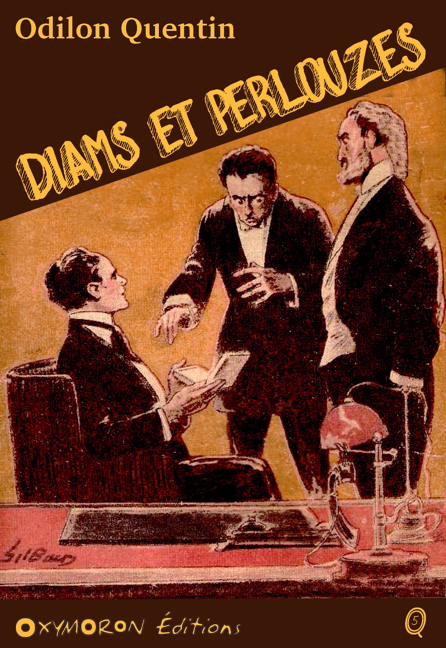 Couverture ebook de Diams et perlouzes, de Charles Richebourg
