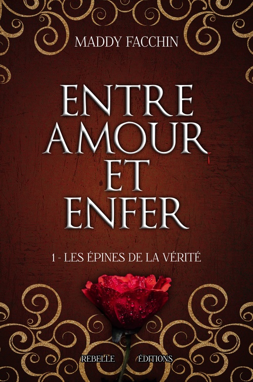 ebook cover of Entre amour et enfer 1, by Maddy Facchin