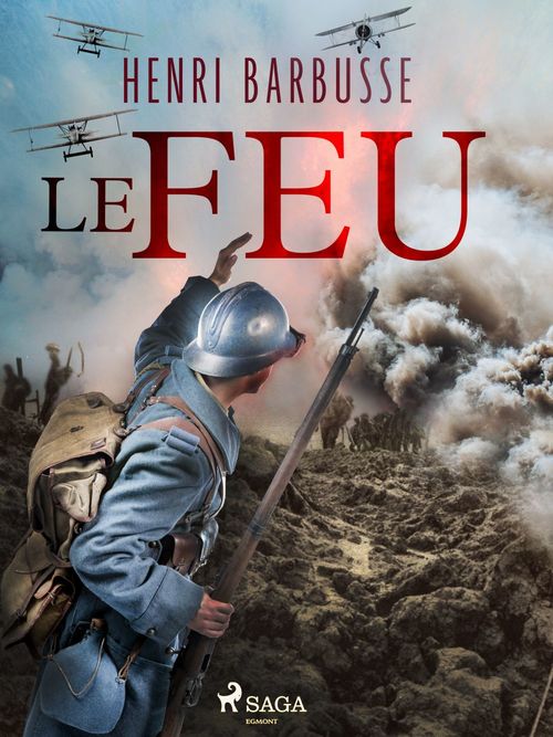 ebook cover of Le Feu, by Henri Barbusse