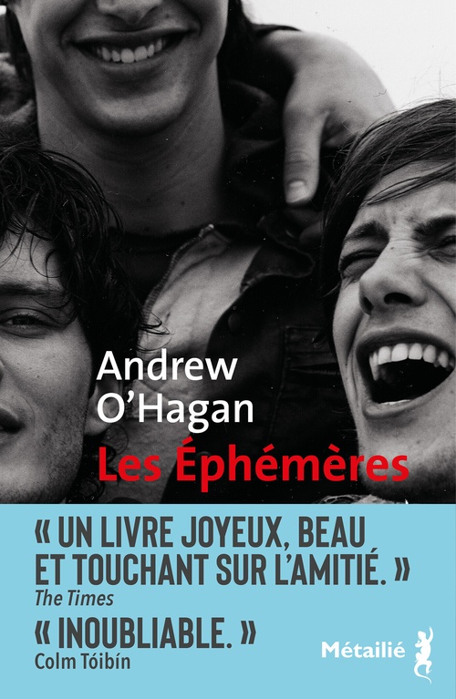 Couverture ebook de Les Éphémères, de Andrew O'Hagan