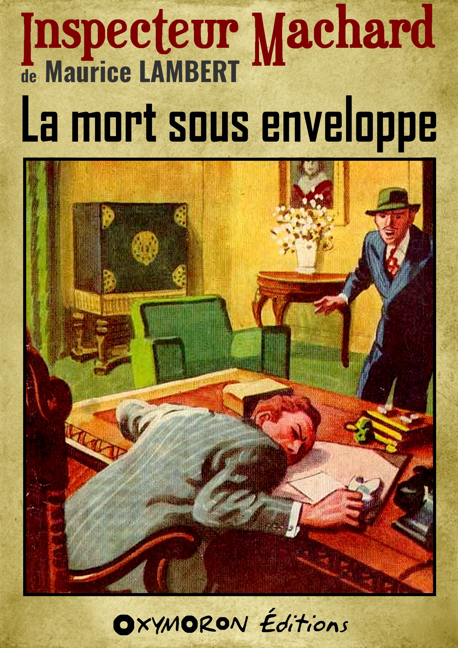 ebook cover of La mort sous enveloppe, by Maurice Lambert