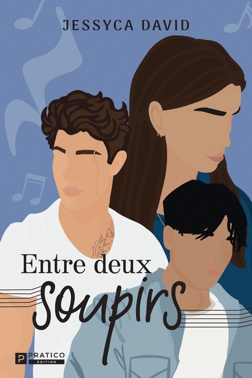 Couverture ebook de Entre deux soupirs, de Jessyca David