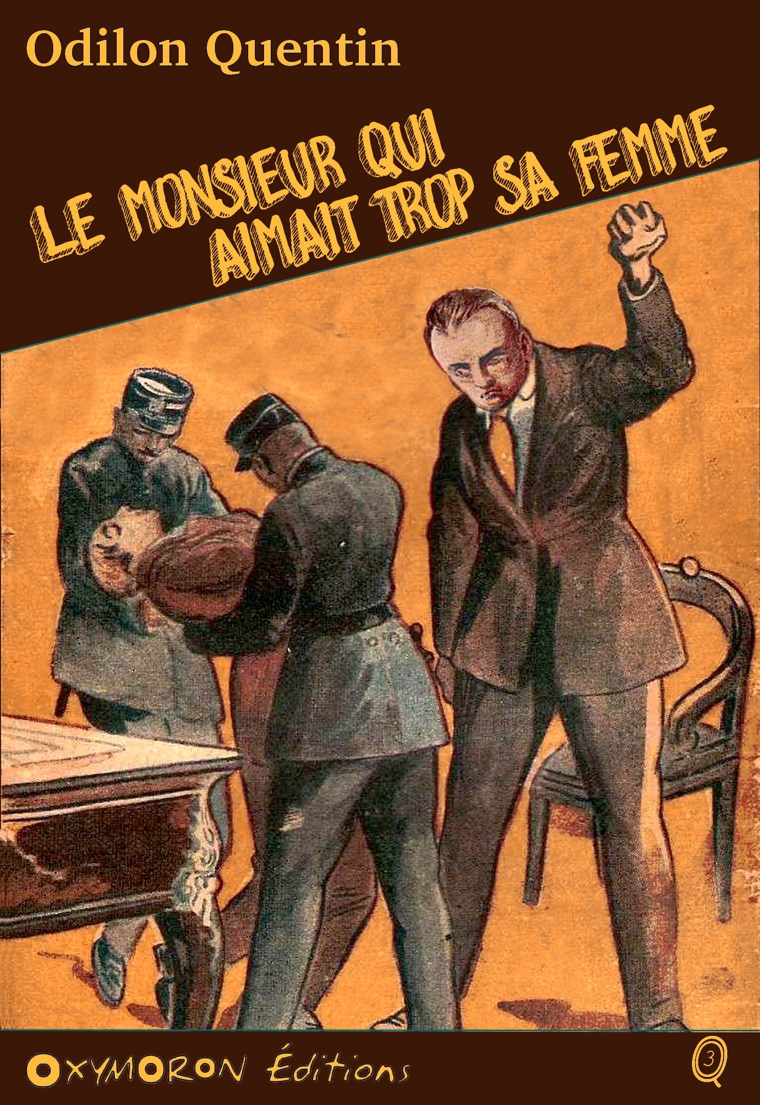 Couverture ebook de Le monsieur qui aimait trop sa femme, de Charles Richebourg