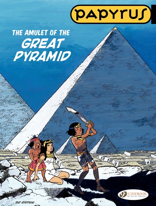 ebook cover of Papyrus - Volume 6 - The Amulet of the Great Pyramid, by Lucien De gieter