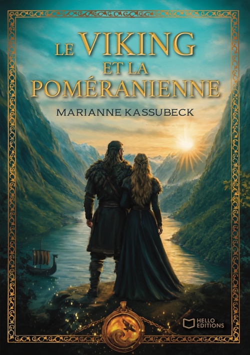 Couverture ebook de Le Viking et la Pomeranienne, de Marianne Kassubeck