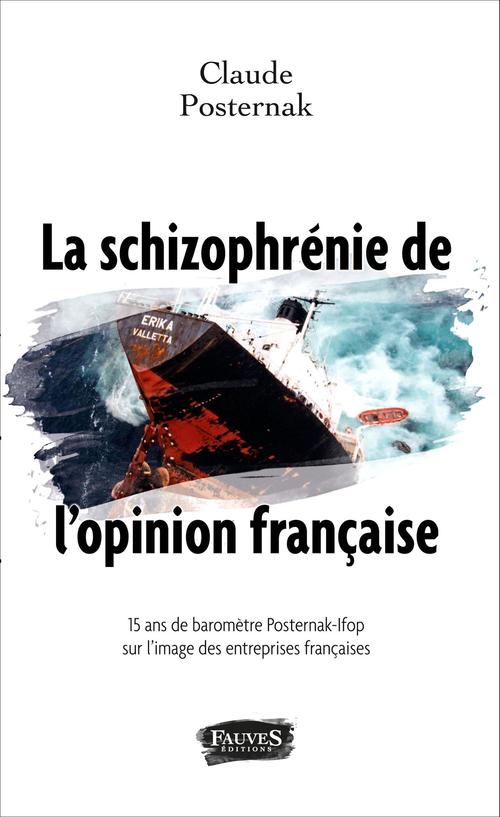 ebook cover of La schizophrénie de l'opinion française, by Claude Posternak