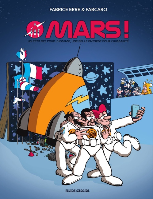 Couverture ebook de Mars !, de Fabcaro