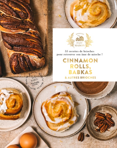 ebook cover of Cinnamon rolls, Babkas & autres brioches, by Eva Harlé