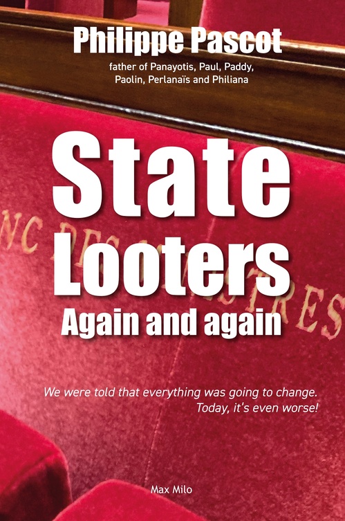 Couverture ebook de State looters. Again and again, de Philippe Pascot