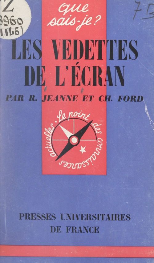 ebook cover of Les vedettes de l'écran, by Charles Ford, René Jeanne