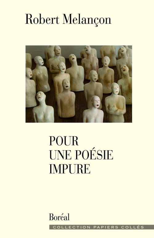 Couverture ebook de Pour une poésie impure, de Robert Melancon