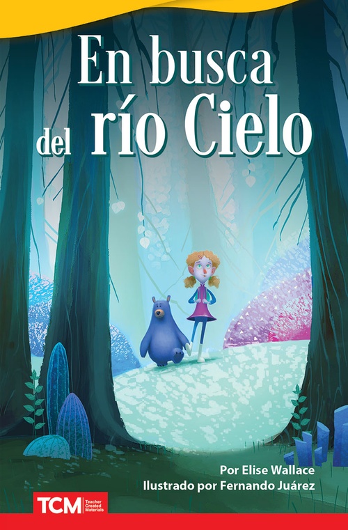 ebook cover of En busca del río Cielo, by Elise Wallace