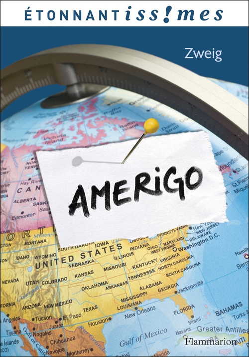 Couverture ebook de Amerigo, de Stefan Zweig