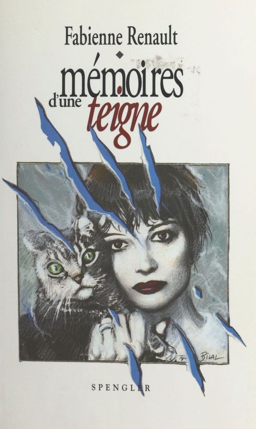 Couverture ebook de Mémoires d'une teigne, de Fabienne Renault