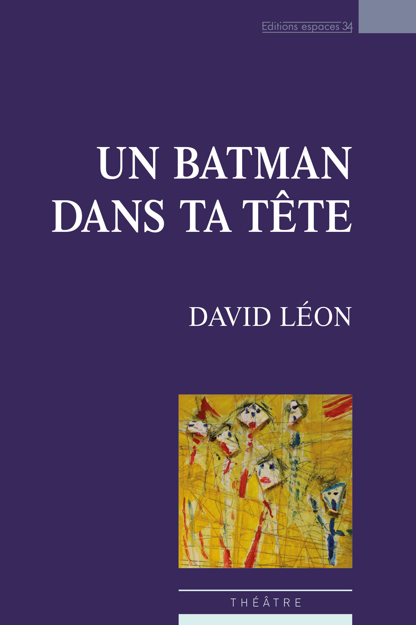 ebook cover of Un Batman dans ta tête, by David Leon