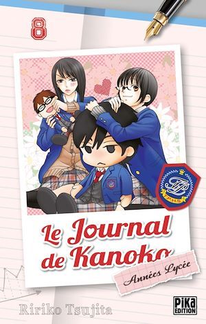 Couverture ebook de Le journal de Kanoko - Années lycée T08, de Ririko Tsujita