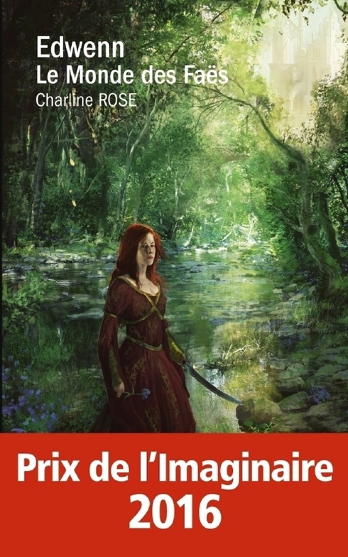 Couverture ebook de Edwenn - tome 1 Le Monde des Faës, de Charline Rose