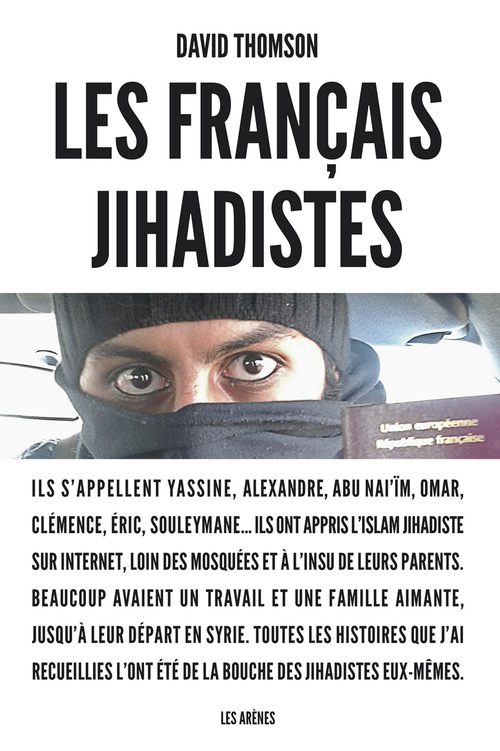 Couverture ebook de Les Français jihadistes, de David Thomson