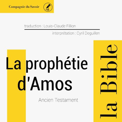 audiobook cover of La Prophétie d'Amos, by Anonyme