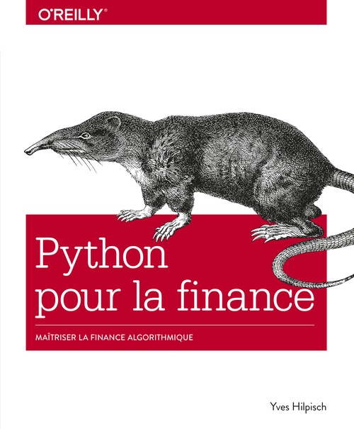 ebook cover of Python pour la finance - Maîtriser la finance algorithmique, by Yves Hilpisch