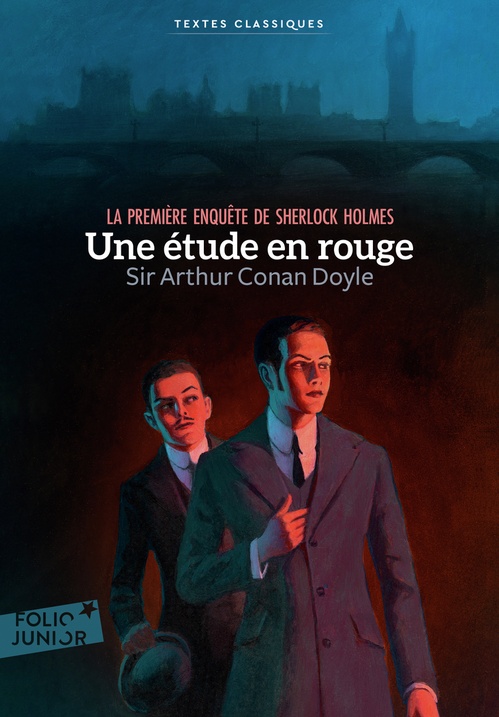 ebook cover of Une étude en rouge. La première enquête de Sherlock Holmes, by Arthur Conan Doyle
