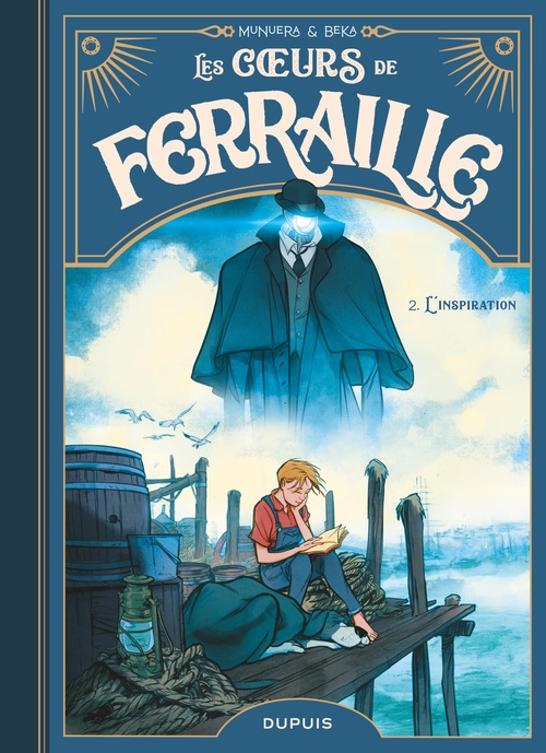 Couverture ebook de Les coeurs de ferraille - Tome 2 - L'inspiration, de BeKa, Jose Luis Munuera