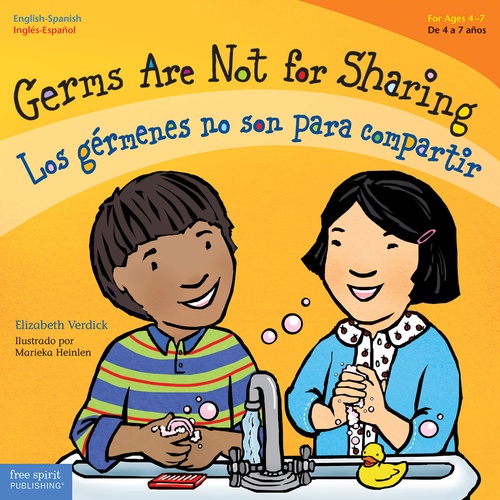 Couverture ebook de Germs Are Not for Sharing / Los gérmenes no son para compartir, de Elizabeth Verdick