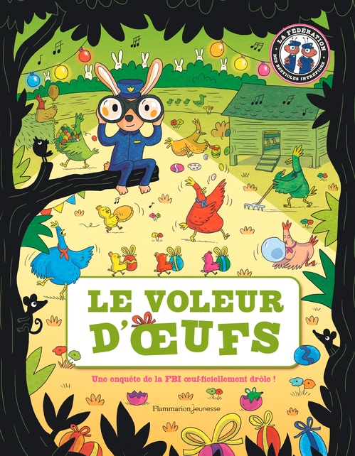 Couverture ebook de Le voleur d'oeufs, de Valérie Cluzel, Sébastien Chebret