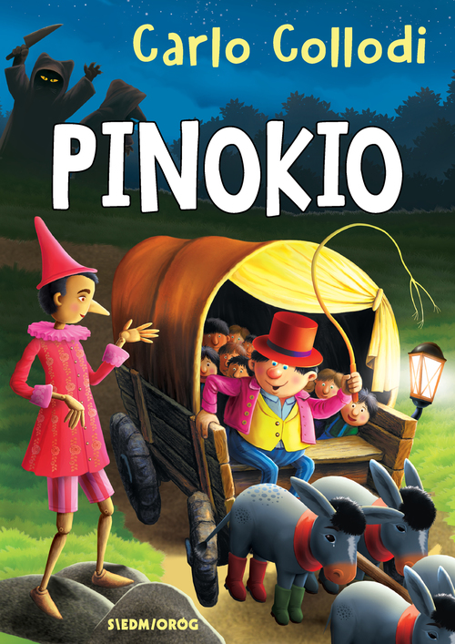 Couverture ebook de Pinokio, de Carlo Collodi