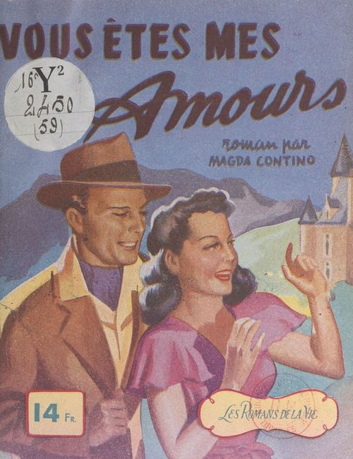 Couverture ebook de Vous êtes mes amours, de Magda Contino