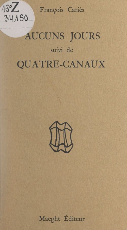 ebook cover of Aucuns jours, by François Cariès