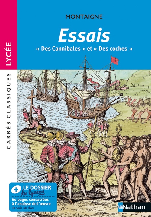 ebook cover of Les Essais - « Des Cannibales » et « Des coches », by Michel de Montaigne