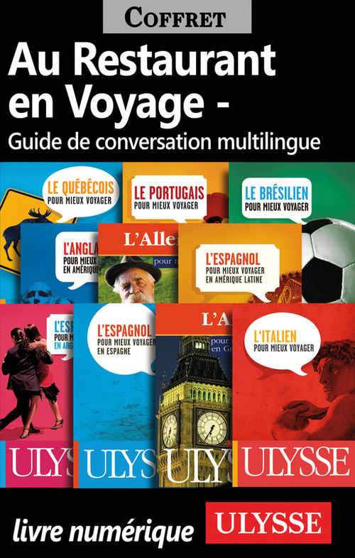 ebook cover of Au Restaurant en Voyage (Guide de conversation multilingue), by Collectif