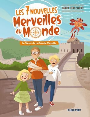 Couverture ebook de Le trésor de la Grande Muraille, de Marie Malcurat, Claire Delvaux