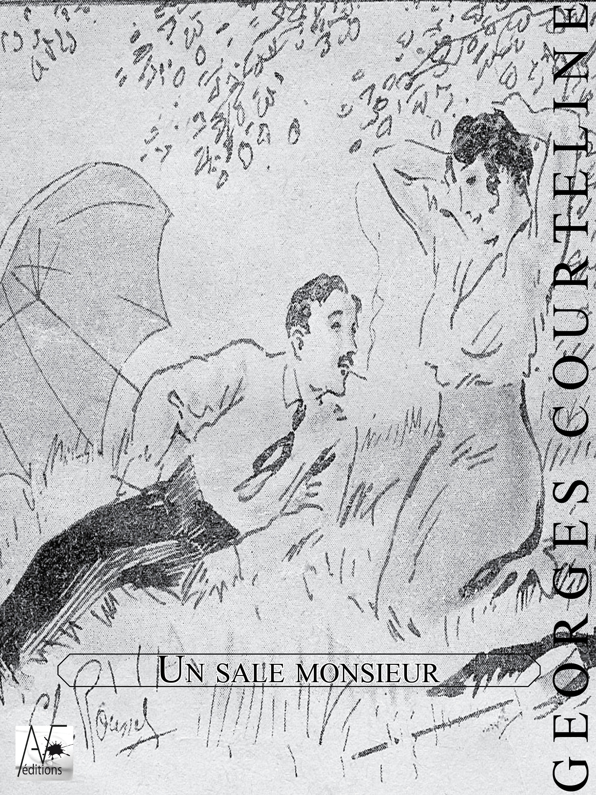 Couverture ebook de Un sale Monsieur, de Georges Courteline