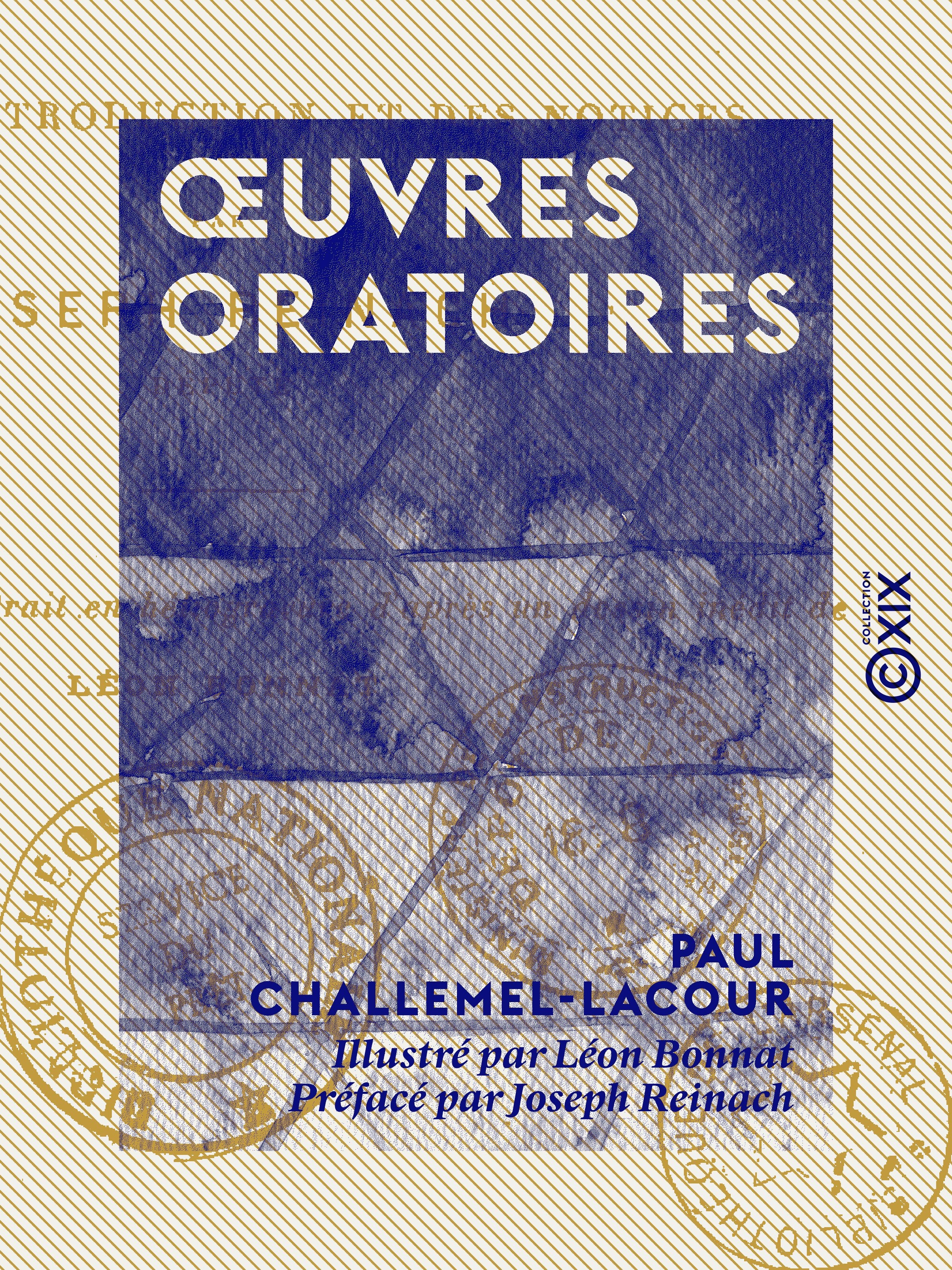ebook cover of OEuvres oratoires, by Joseph Reinach, Paul Challemel-Lacour
